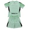 Officiële Voetbalshirt + Korte Broek Doelman Boca Juniors 2025-26 Groene - Kids